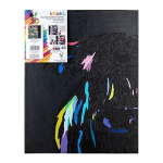 Paint by Number 40 x 40cm - Black